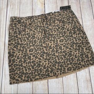 {STS Blue} Cheetah Mini Skirt